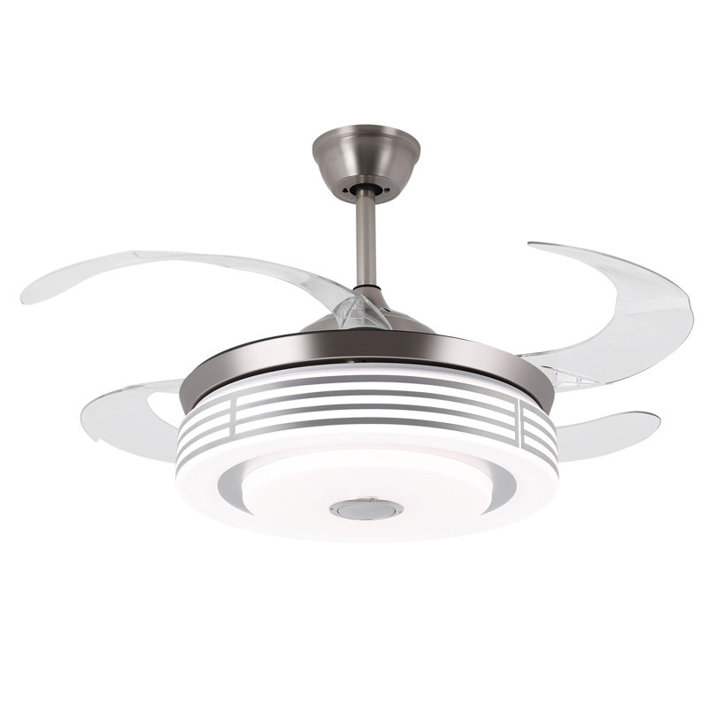 Ventilateur de plafond 42 po avec lumières Hamdah
