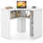 Yeramis Wrought Studio? L-shaped Computer Desk With Storage Shelves Adjustable Shelf For Home Office-1025644532