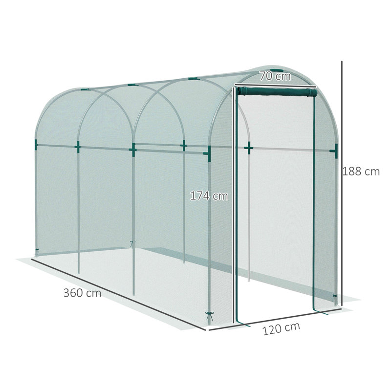 Chalena Metal Plant Stand, Green