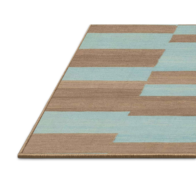 Abstract Indoor Rug, Rectangle 4' x 6'