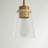 Macklin 1 - Light Single Cone Pendant in Warm Brass-1626832239