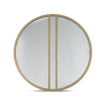 Arelis Metal Flat Wall Mirror
