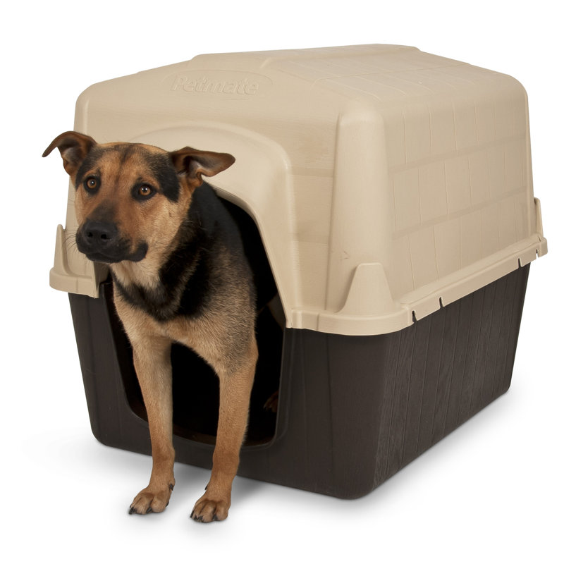 Niche pour chien 3 petbarn Aurora, H 30 po x l 29 po x P 38 po, Brun