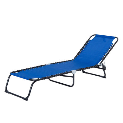 Cariotta Outdoor Rust-Resistant Metal Chaise Lounge