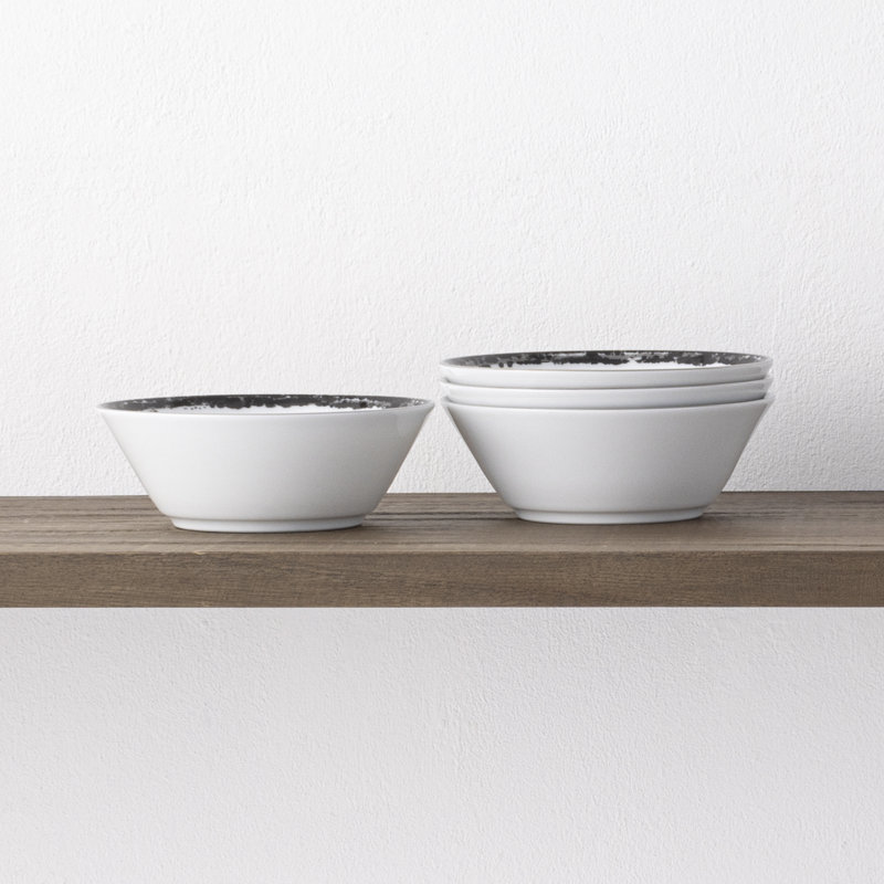 Bol à fruits Noritake Rill, 5 po, 9 oz, Noir