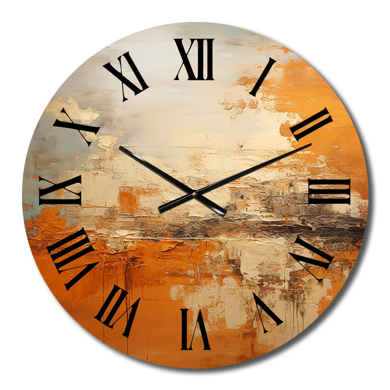 Horloge murale Chartres, Médium