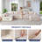 Boneless U Shaped Modular Sectional Sofa Couch-823979319-823979316