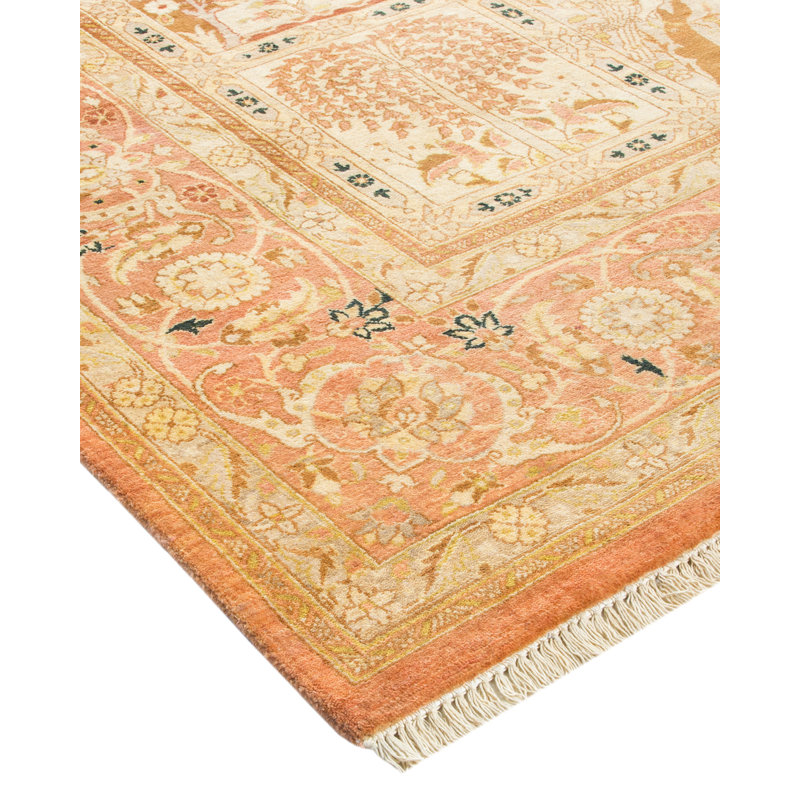 Classic One-of-a-Kind 6' 1" X 8' 10" Hand Knotted Area Rug
