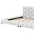 Full-Size Fully Upholstered Platform Bed With USB Ports & LED Strip-723200711