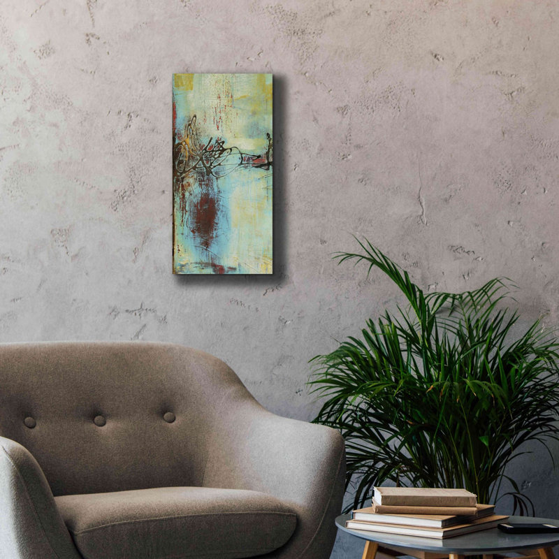 «Gin House Blues I» par Erin Ashley, estampe numérique sur toile, H 24 po x l 12 po x P 0,75 po