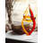 Jalbert Handmade Glass Abstract Figurine / Sculpture Decorative Object