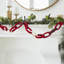 Hand Felted Wool Christmas Garland - Loop Chain - 6'-17514148