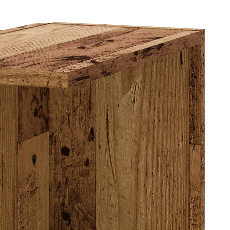 Rodaisha Floating Shelf, Old Wood