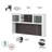 Magomed 3 Piece Computer Desk Office Set-1471767854