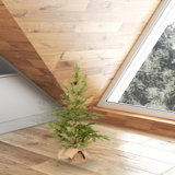 24' H Artificial Cedar Christmas Tree