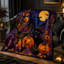 Jeté de citrouille d'Halloween, couverture de sorcière douillette pour canapé-lit, salon, décoration intérieure-134242063