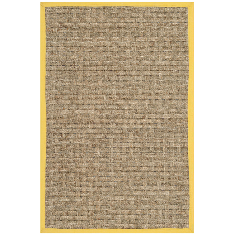 Wyman Natural Fiber Seagrass Solid Color Rug