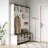 4-in-1 Hall Tree with 6 Hooks-1208959806