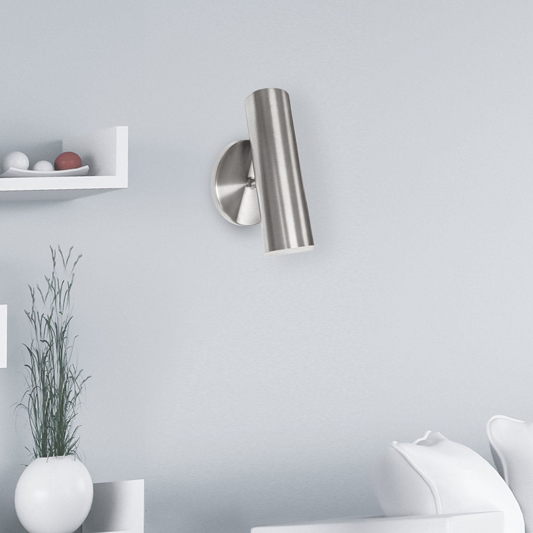 Hansedt Steel LED Spotlight Ebern Designs 