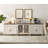 Scarlett TV Stand For TV, 3-In-1 TV Console Table For 85 Inch TV, Entertainment Center With Glass & Wood Door, Kitchen Sideboard Buffet Cabinet For Dining Room-537353253