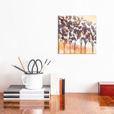 Pink Trees Dark by Northern Lights - Wrapped Canvas Gallery-Wrapped Canvas Giclée