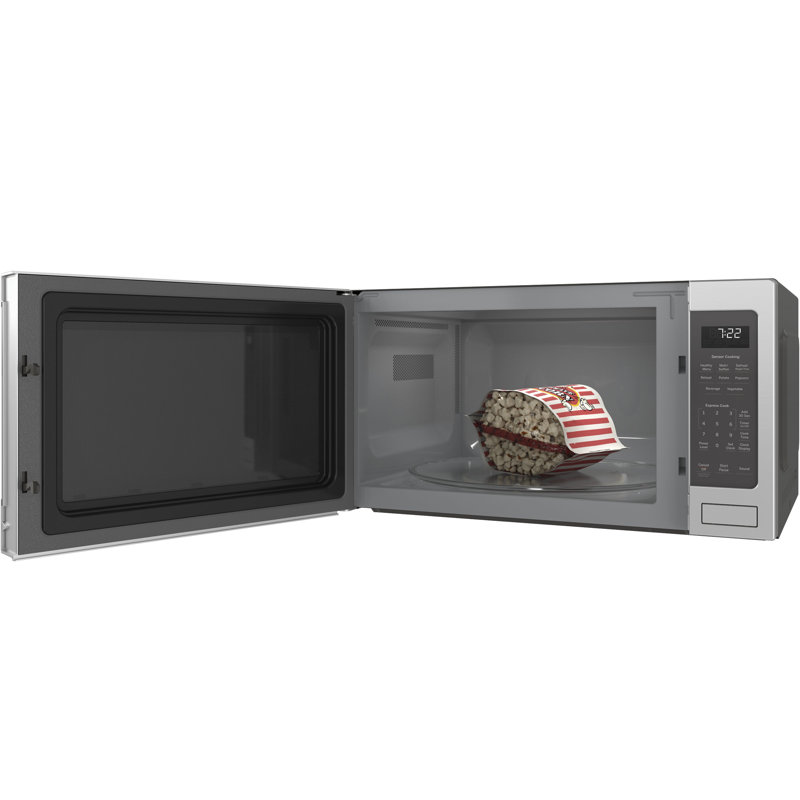 24.125" 2.2 cu.ft. Countertop Microwave, Stainless Steel/Gray