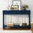 Console Table Sofa Table With Drawers For Entryway With Projecting Drawers And Long Shelf-1928763898-1928763896