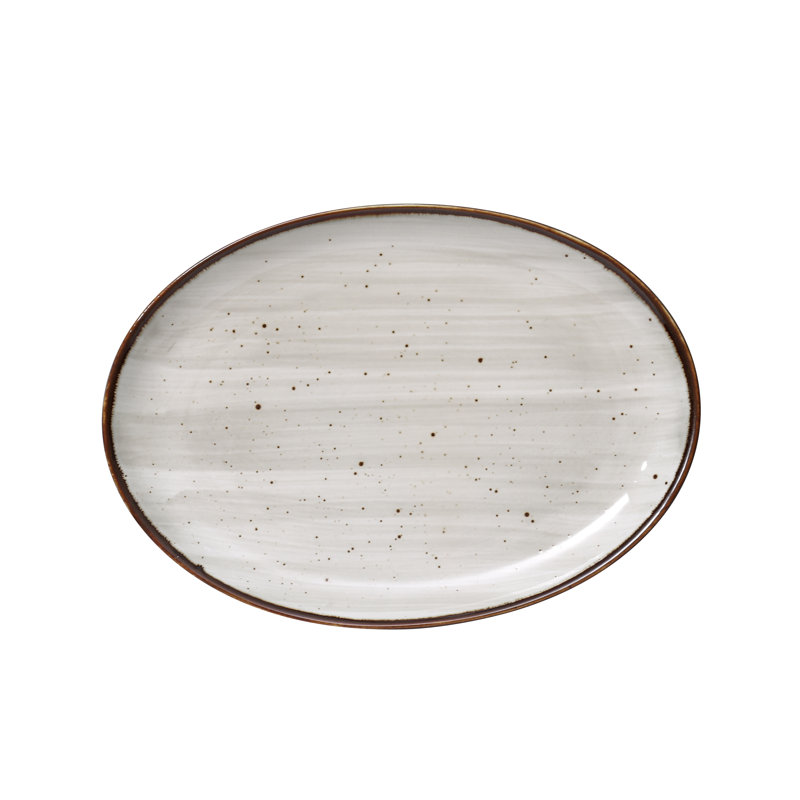 Lyon 14'' Porcelain China Dinner Plate