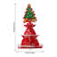 3-Tier Christmas Tree Cardboard Cupcake Display Stand