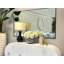 Hydrangea Arrangement in Blue and White Vase