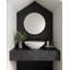 Wave 4 in. x 4 in. Grid Honed Porcelain Tile-71298535