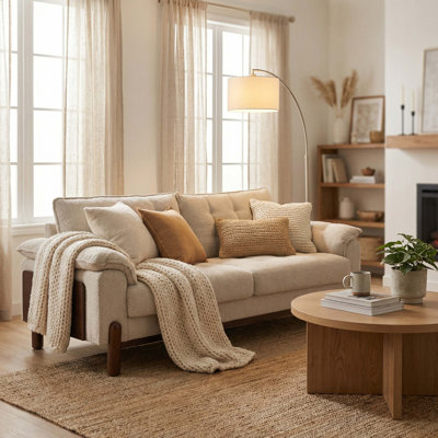 Canapé rembourré 3 places 83,5 po 83,5 po