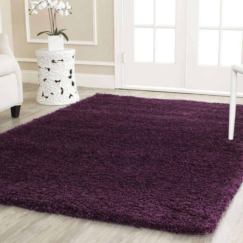 Saltash Solid Colour Area Rug, Rectangle 122 x 183 cm