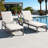 Cheshire Outdoor Aluminum Chaise Lounge-1026782039