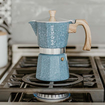 GROSCHE Black Milano Italian 6-Cup Stovetop Espresso Coffee Maker / Mo -  Pretty Things & Cool Stuff