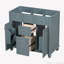 Base de meuble-lavabo simple 35,35 po seulement