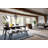 Alagon Walnut Metal Base Dining Table