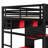 Wood Loft Bed With Desk-824423089