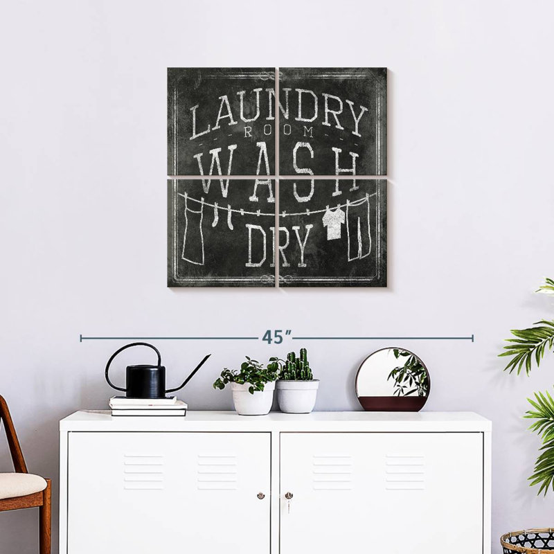 Tergel Chalkboard Laundry, 26'' H x 26'' W