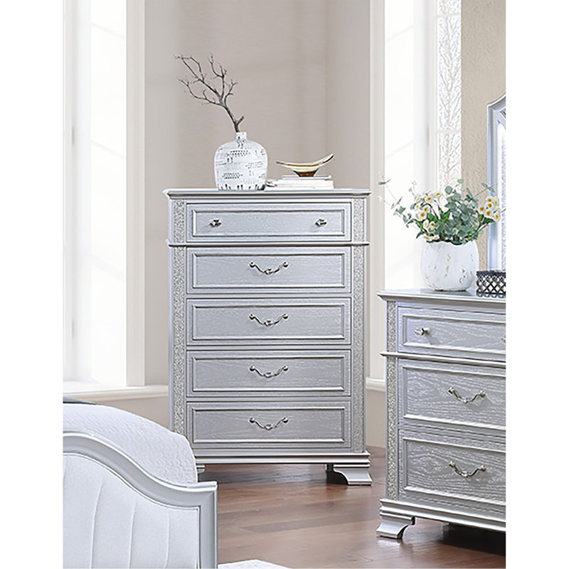 Commode 5 tiroirs Elegance