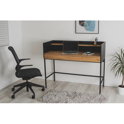 Metal Base Writing Desk