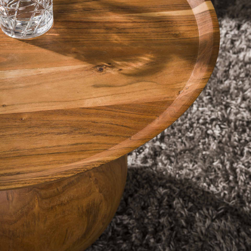 Leesville solid wood coffee table set
