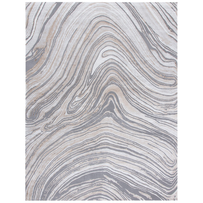 Tapis abstrait Aneas Performance, Rectangle 2 pi 7 po x 5 pi
