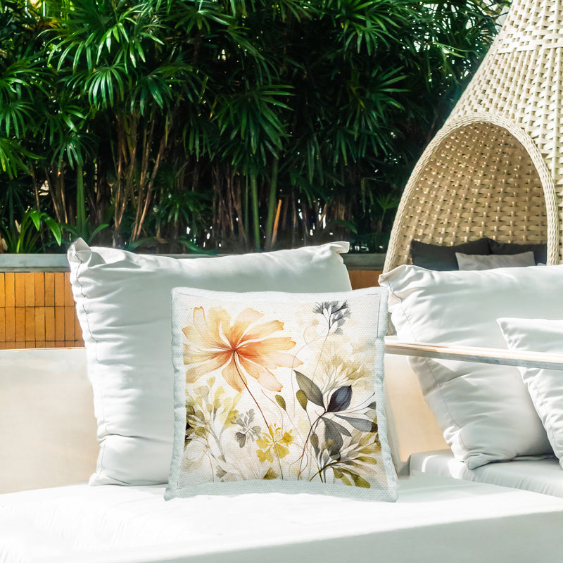 Housse et insert de coussin décoratif en polyester