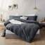  Ensemble de housse de couette réversible en microfibre ultra-douce 200 TC avec taies d'oreiller-1163557254-1189439588