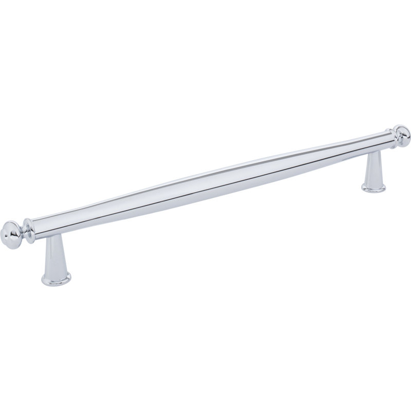Coddington Appliance Pull, Polished Chrome, 12" Center To Center