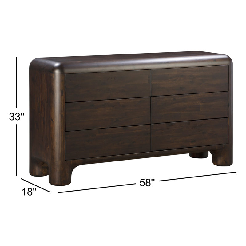 Rowan 6 - Drawer Dresser