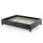 Upholstered Platform Bed Base with Wood Slats, Queen, Dark Gray-806559034-806559032