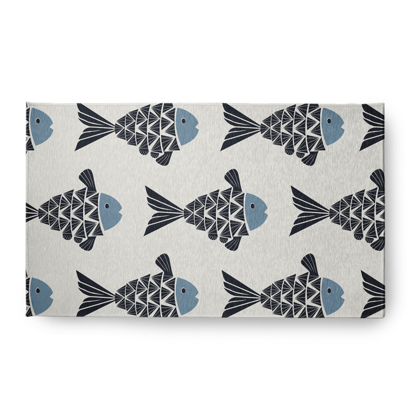 Tapis gris Donahu tissé à plat, Rectangle 1 pi 5 po x 2 pi 5 po