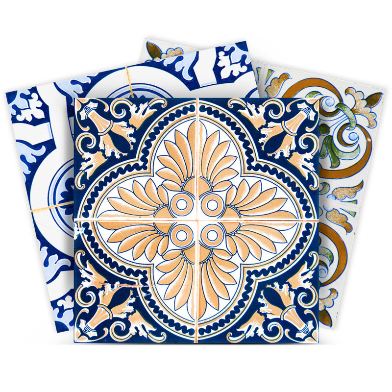 Carreau de mosaïque auto-adhésif en vinyle l 5 po x L 5 po